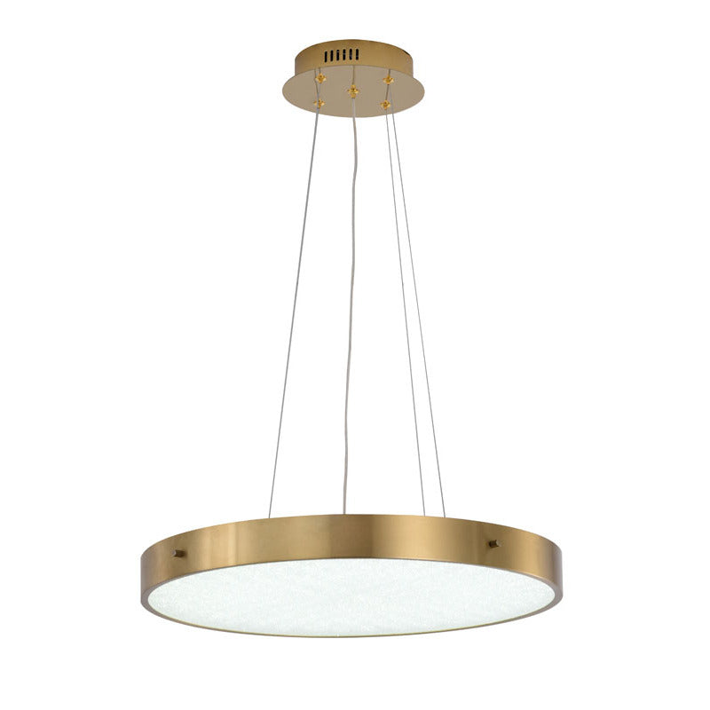 Frame LED Chandelier with Clear Acrylic Beaded Diffuser by Bethel - view 8
