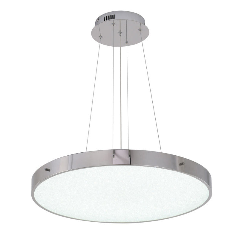 Frame LED Chandelier with Clear Acrylic Beaded Diffuser by Bethel - view 23