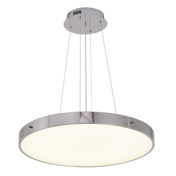 Frame LED Chandelier with Clear Acrylic Beaded Diffuser by Bethel - view 25