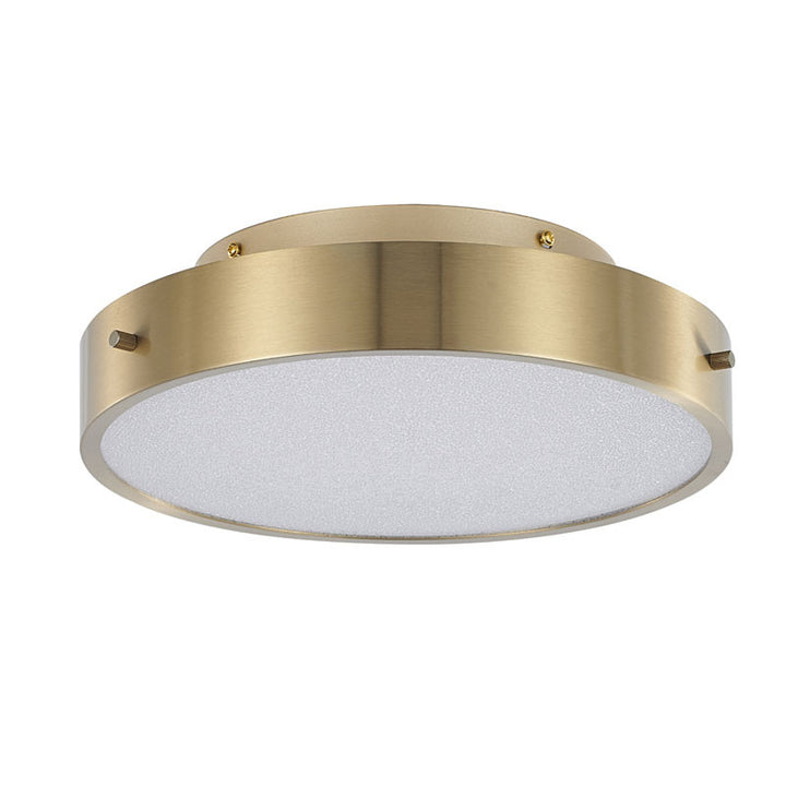 Frame LED Flush Mount with Clear Acrylic Beaded Diffuser by Bethel - view 2
