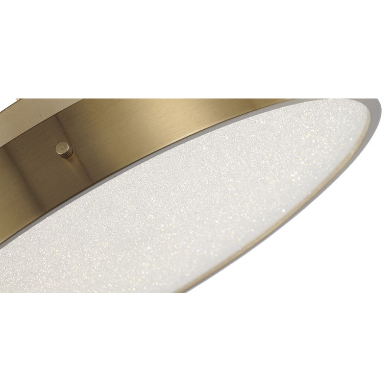 Frame LED Flush Mount with Clear Acrylic Beaded Diffuser by Bethel - view 17