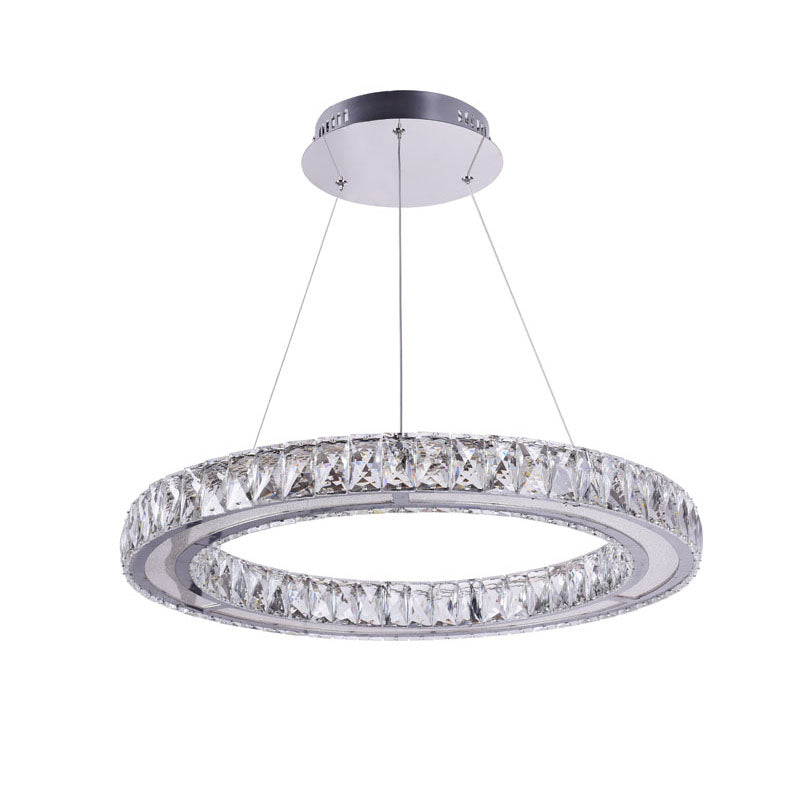 Chrome Crystal Chandelier (FT50) by Bethel - view 2