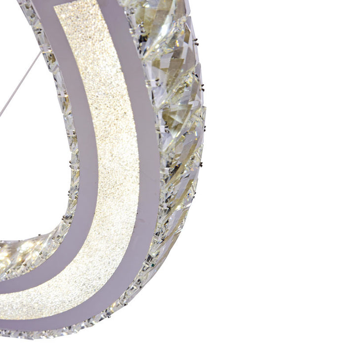 Chrome Crystal Chandelier (FT50) by Bethel - view 3
