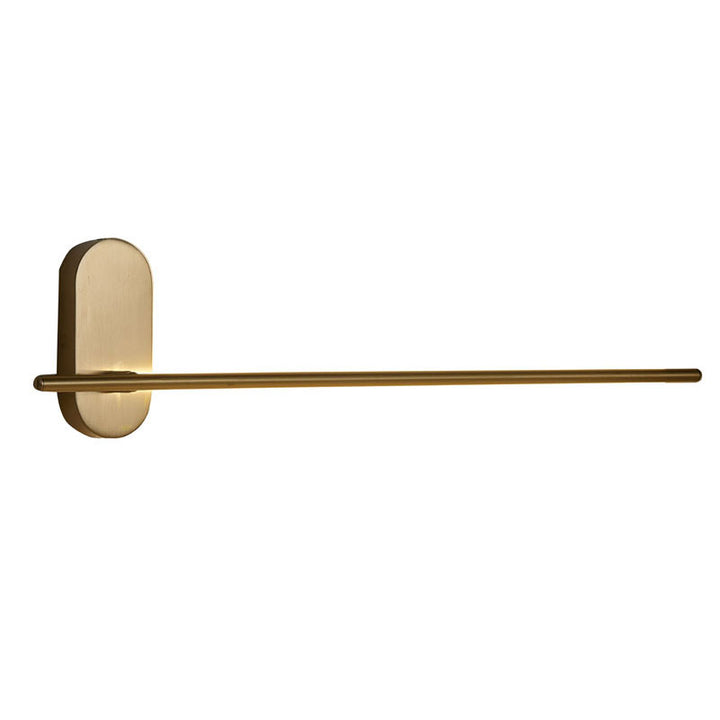 Brass LED Stick Wall Sconce with Silicone Diffuser by Bethel - view 2