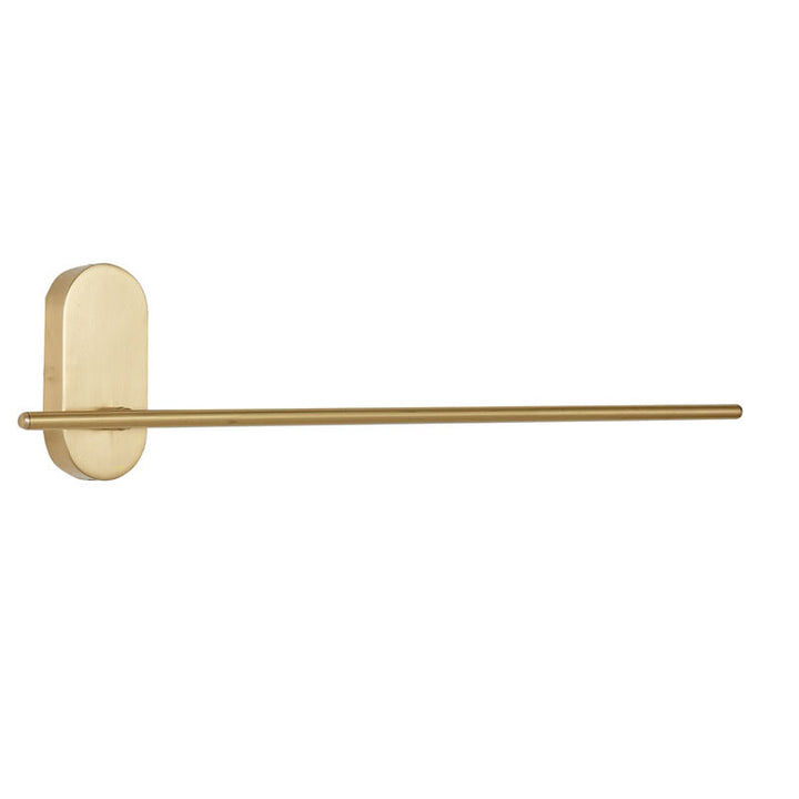 Brass LED Stick Wall Sconce with Silicone Diffuser by Bethel - view 4