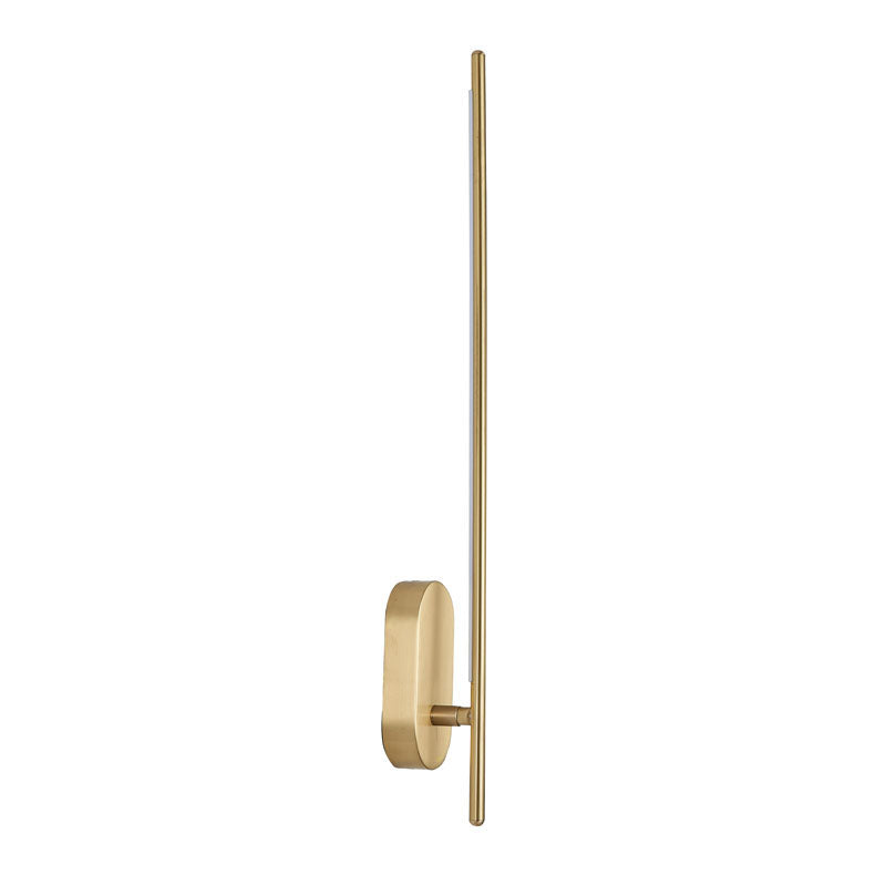 Brass LED Stick Wall Sconce with Silicone Diffuser by Bethel - view 5