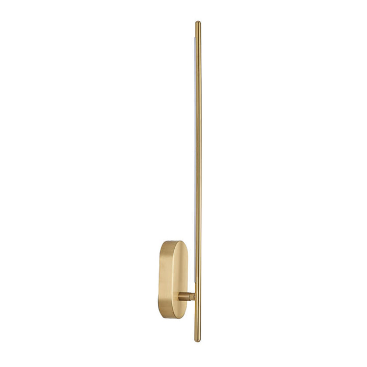 Brass LED Stick Wall Sconce with Silicone Diffuser by Bethel - view 5