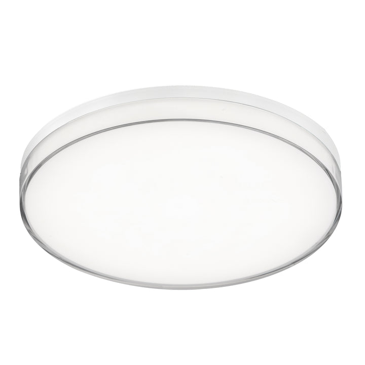 Fotis 22W 5CCT Outdoor Flush Mount in Matte White by Dainolite