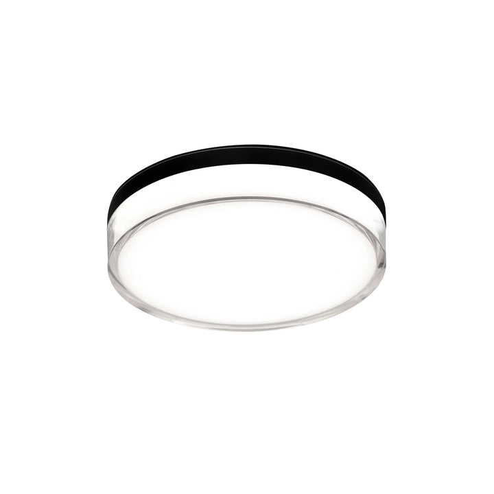 Fotis 10W 5CCT Outdoor Flush Mount in Matte Black by Dainolite