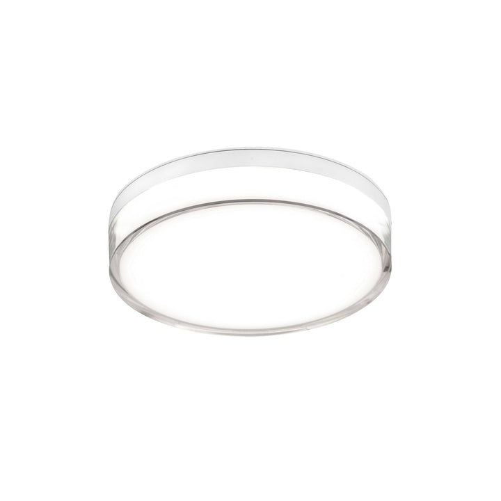 Fotis 10W 5CCT Outdoor Flush Mount in Matte White by Dainolite