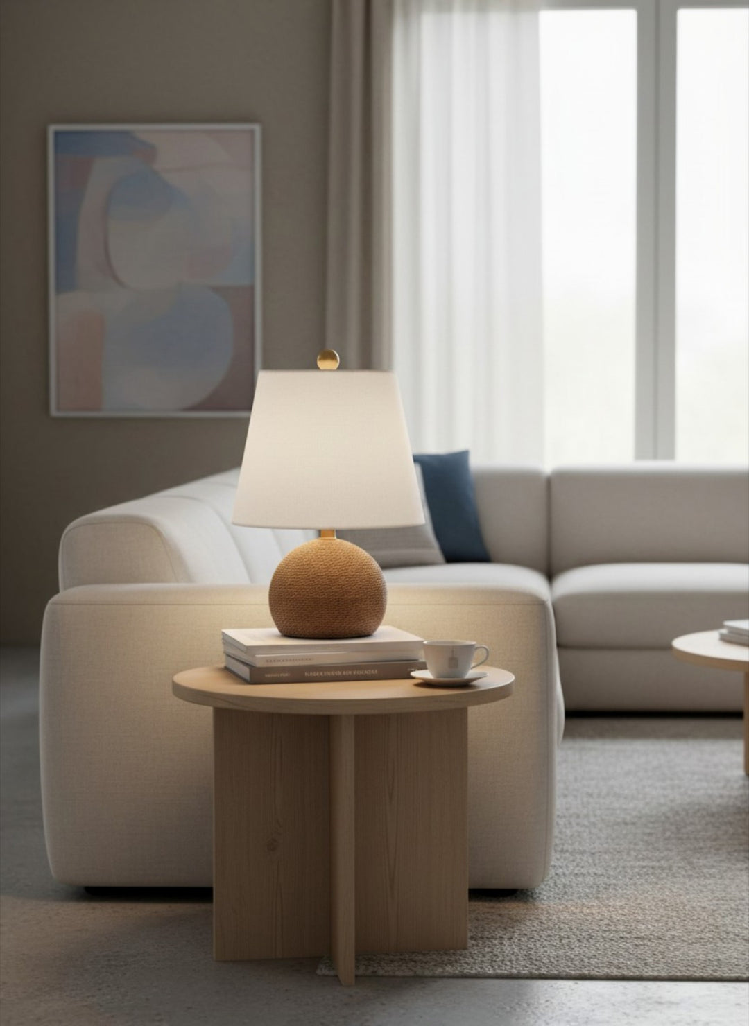 Faye 1 Light Table Lamp by Dainolite - view 2