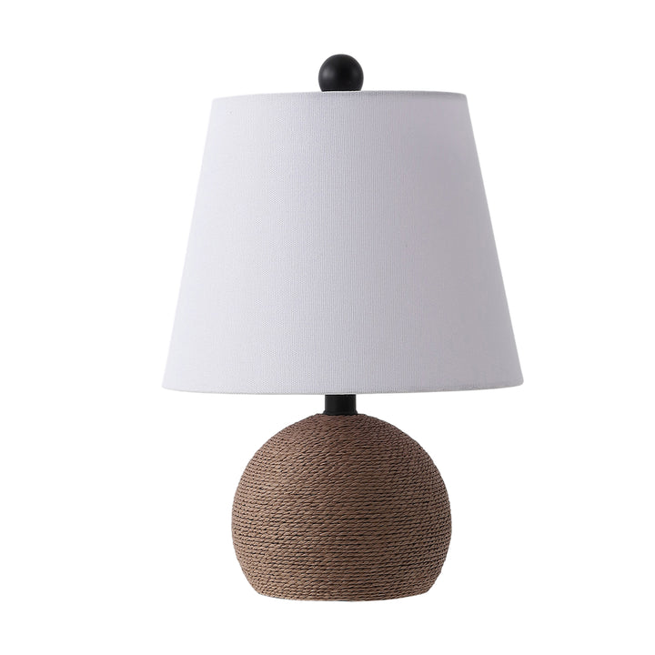 Faye 1 Light Table Lamp in Matte Black by Dainolite