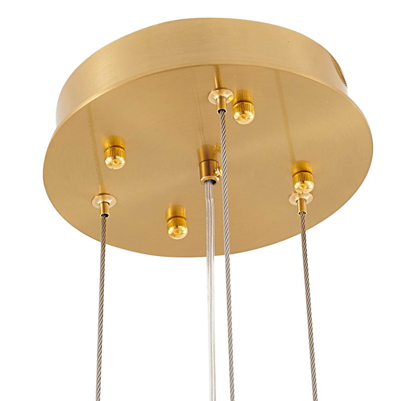 Frame Chandelier with Clear Crystal Spikes by Bethel - view 19