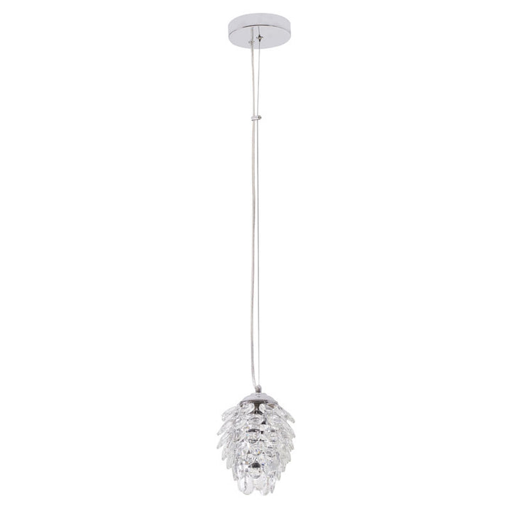 Crystal Pineapple Pendant Light with Frame by Bethel - view 5