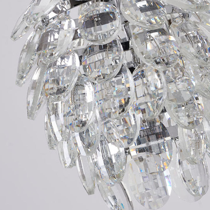 Crystal Pineapple Pendant Light with Frame by Bethel - view 9