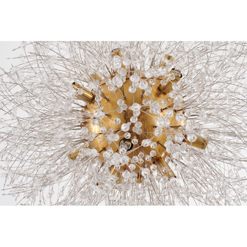 Clear Crystal Firework Chandelier with Hardware by Bethel - view 9