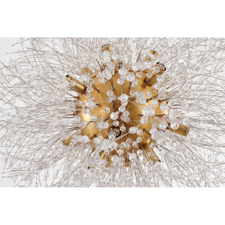 Clear Crystal Firework Chandelier with Hardware by Bethel - view 9