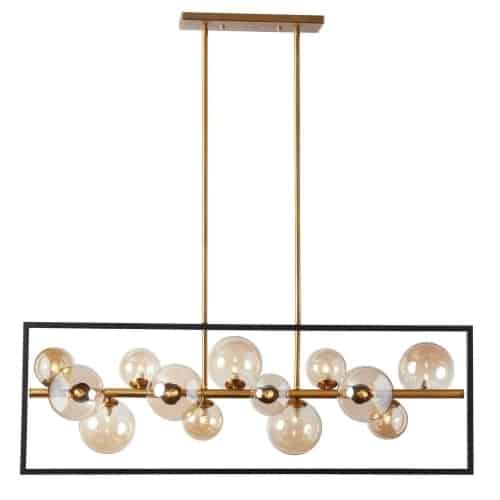 Glasgow 13 Light Halogen Horizontal Pendant &amp;
