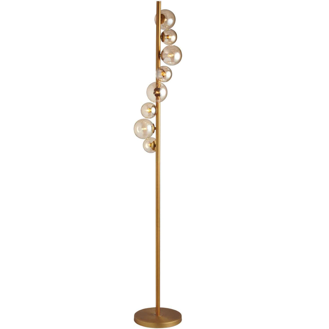 Glasgow 8 Light Halogen Floor Lamp by Dainolite