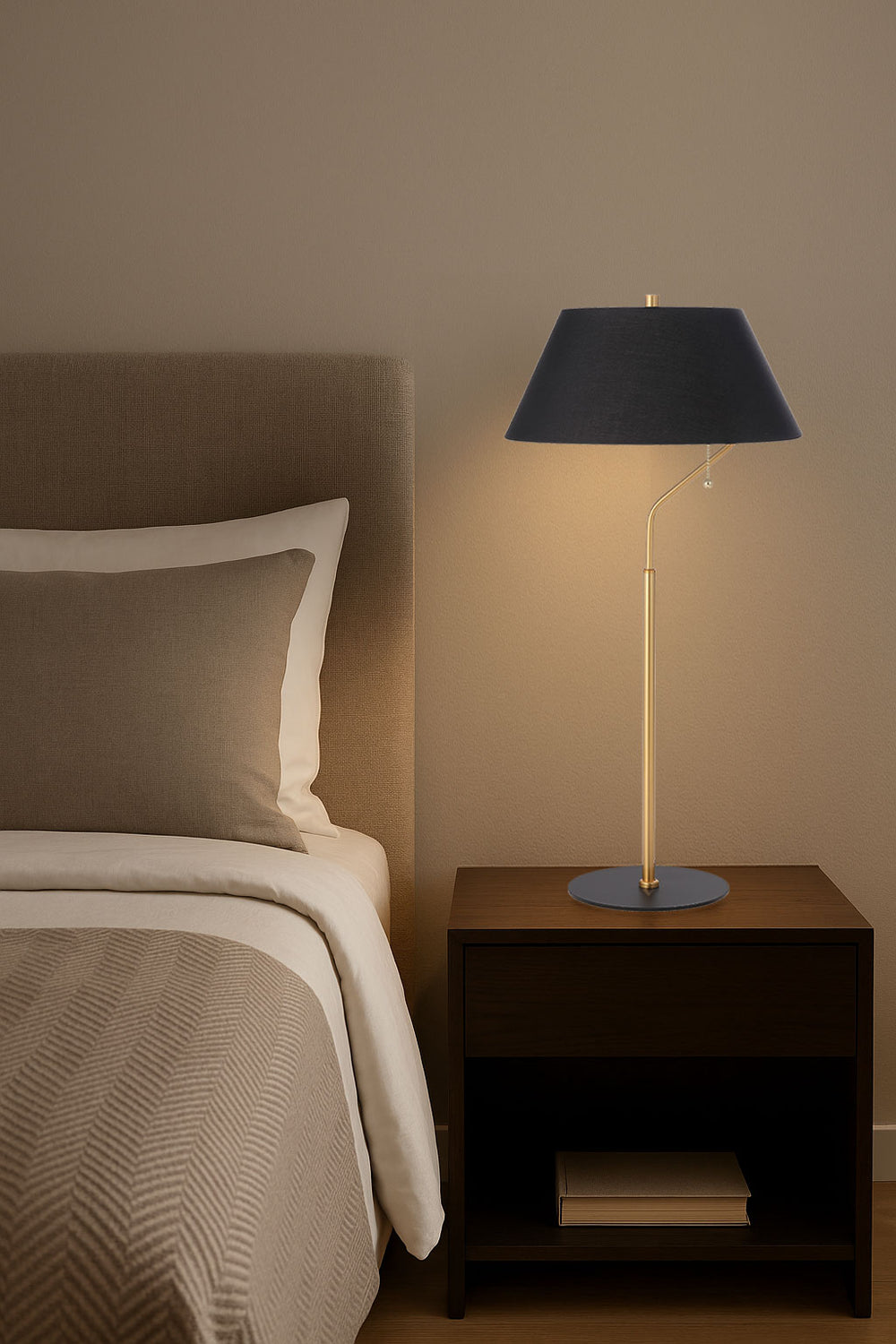 Geraldine 1 Light Table Lamp by Dainolite - view 2