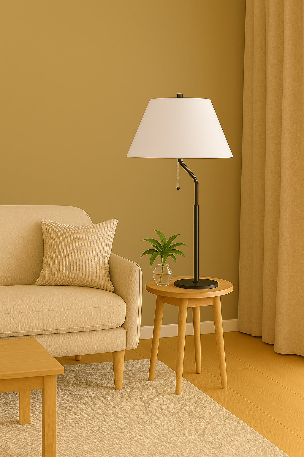 Geraldine 1 Light Table Lamp by Dainolite - view 7
