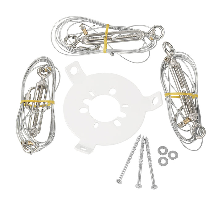 Guide Wire System for Ceiling Fans in White by Craftmade