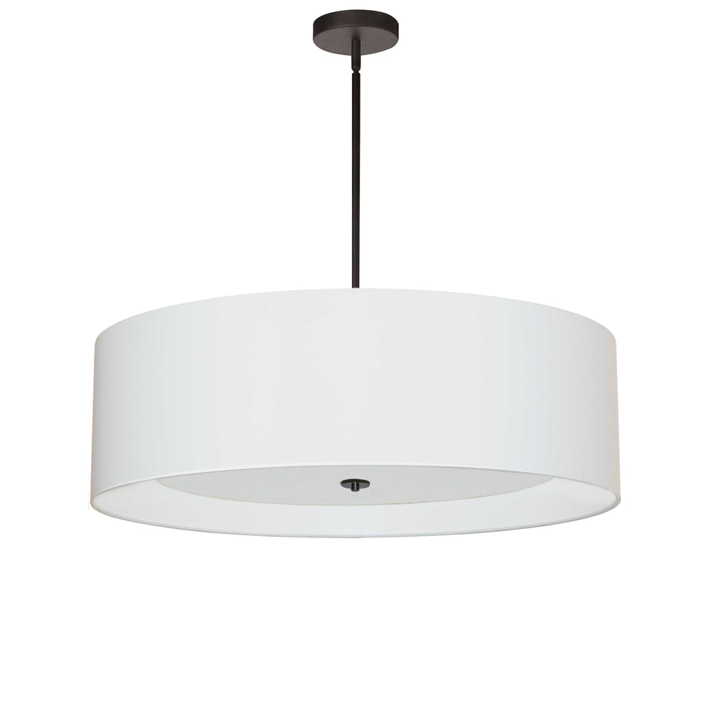 Helena 4 Light Incandescent Pendant in Matte Black by Dainolite