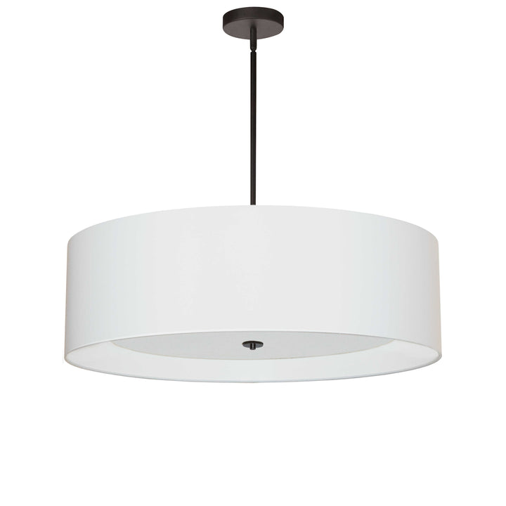 Helena 4 Light Incandescent Pendant in Matte Black by Dainolite