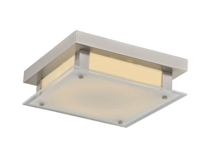 Cermack St. 12"W Square LED Flush Mount