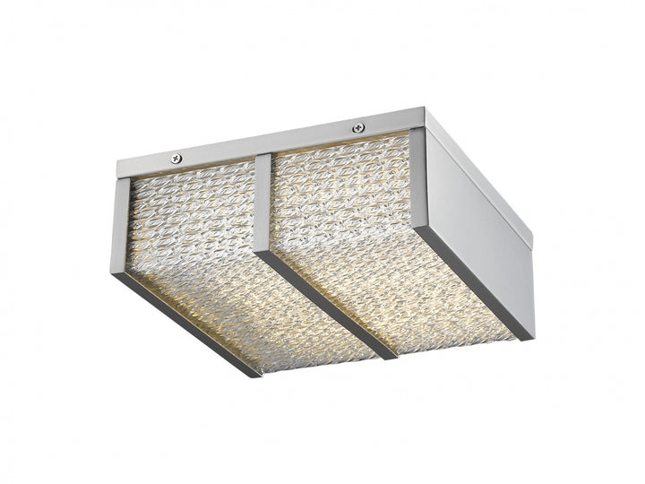 Cermack St. 12"W Square LED Flush Mount (HF1124)