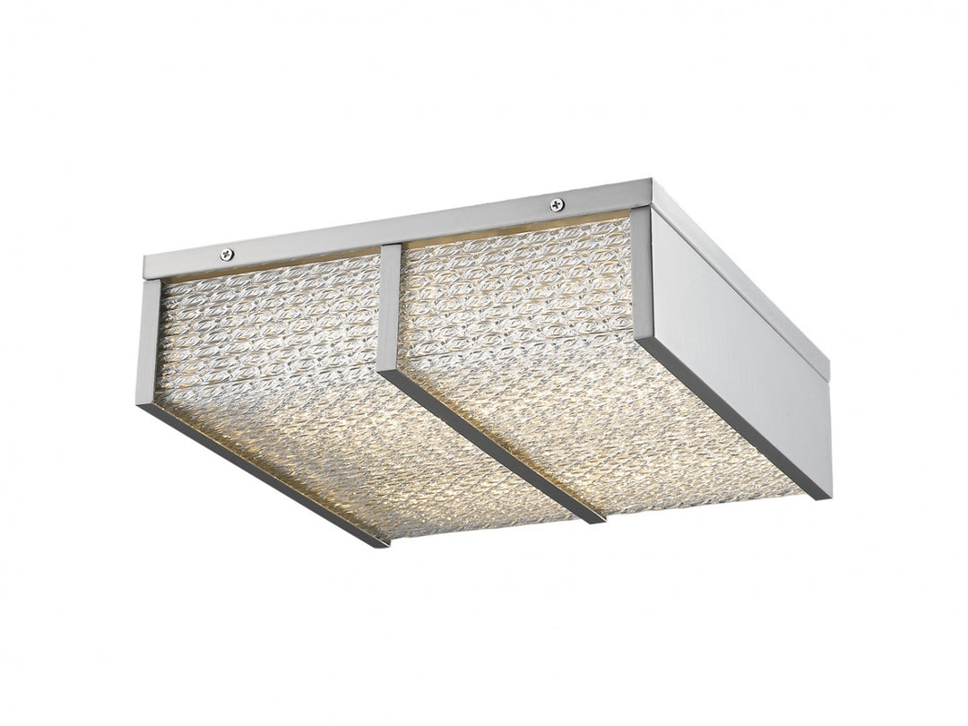 Cermack St. 17"W Square LED Flush Mount