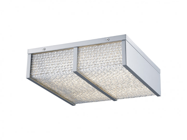 Cermack St. 17"W Square LED Flush Mount