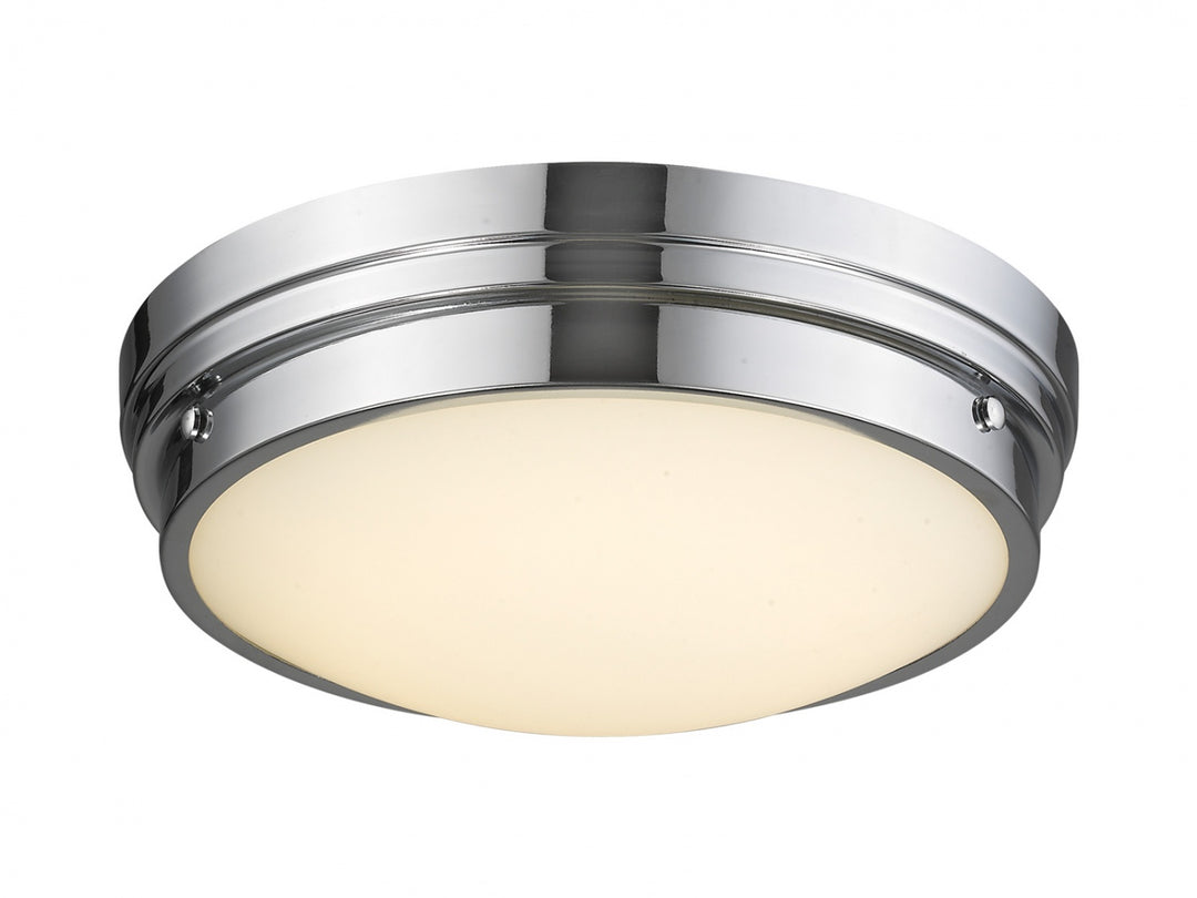 Cermack St. Round LED Flush Mount in Chrome by Avenue Lighting
