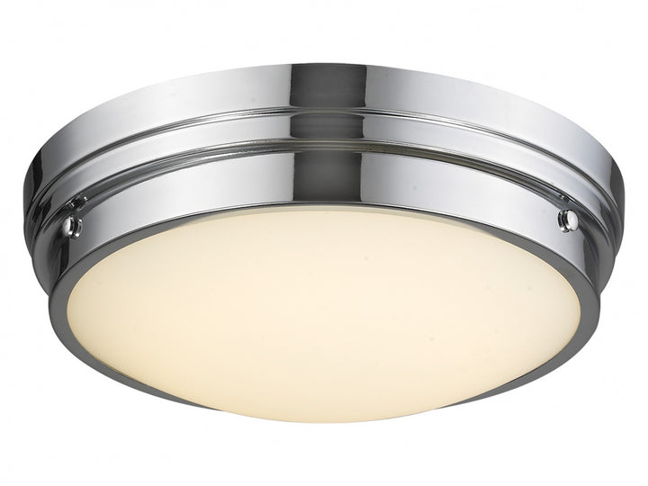 Cermack St. Round LED Flush Mount in Chrome by Avenue Lighting