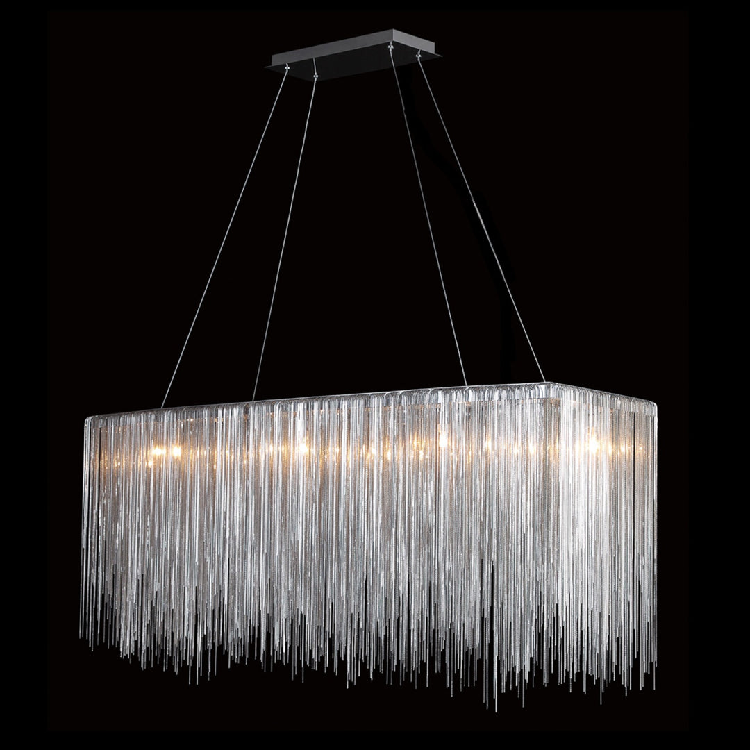 Fountain Ave. Linear LED Chandelier by Avenue Lighting - view 7