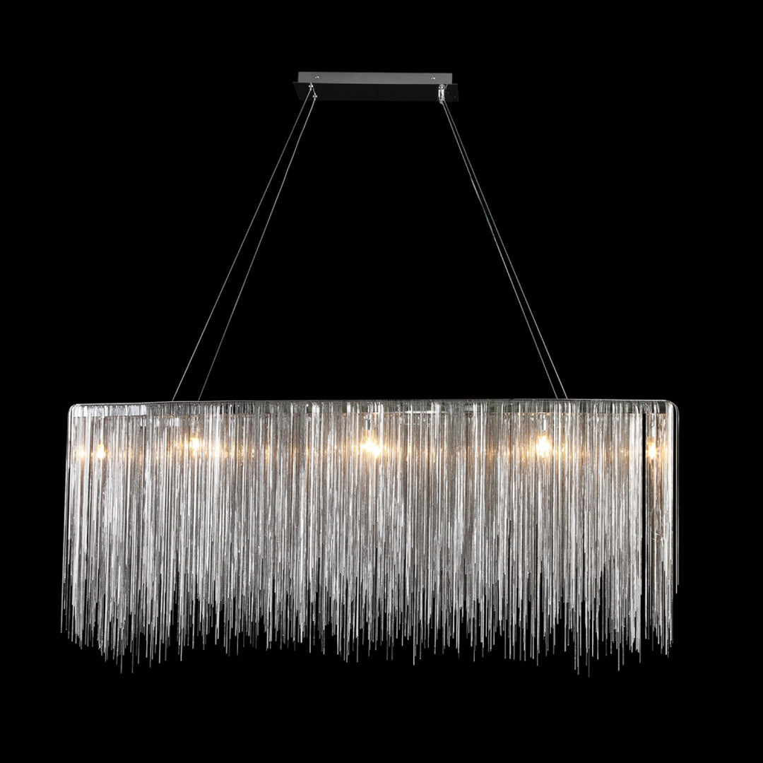 Fountain Ave. Linear LED Chandelier by Avenue Lighting - view 8