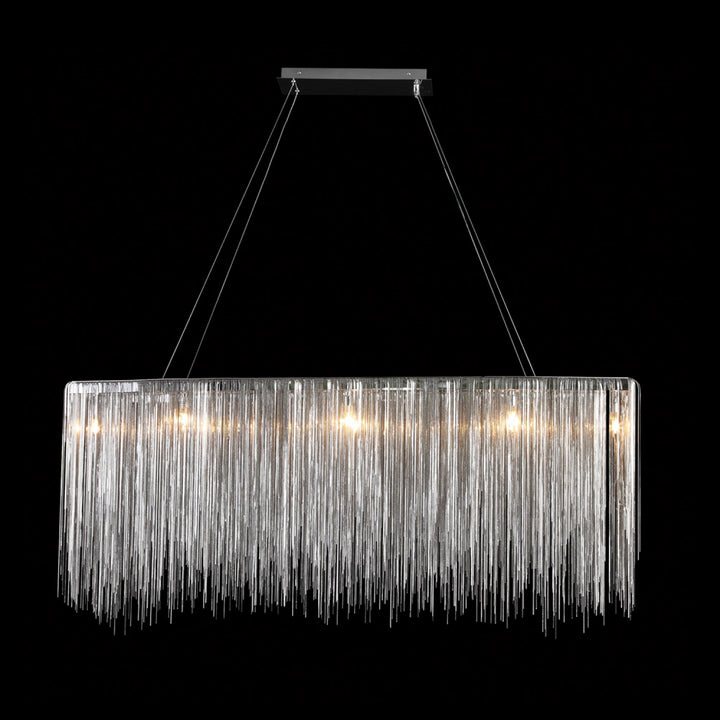 Fountain Ave. Linear LED Chandelier by Avenue Lighting - view 8