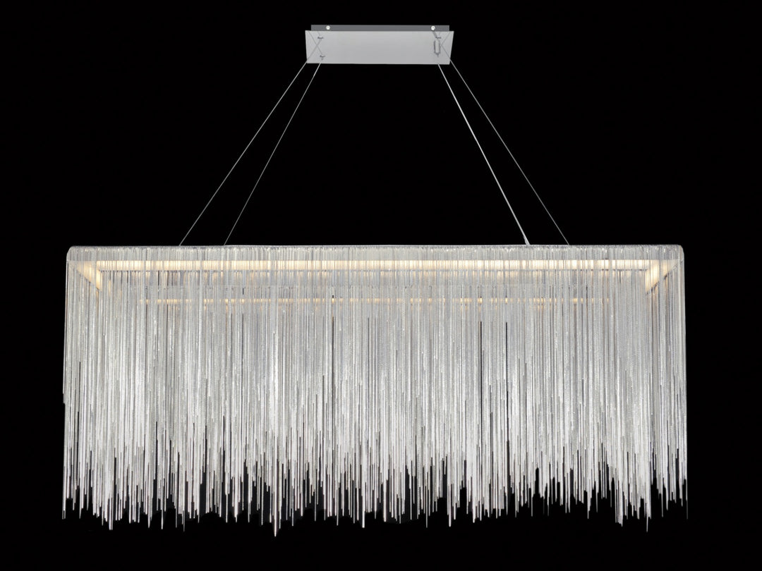Fountain Ave. Linear LED Chandelier by Avenue Lighting - view 6