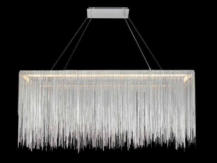 Fountain Ave. Linear LED Chandelier by Avenue Lighting - view 6