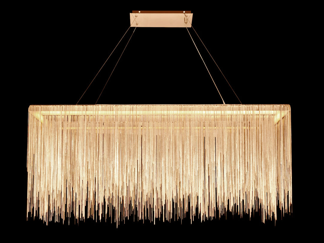 Fountain Ave. Linear LED Chandelier by Avenue Lighting - view 14