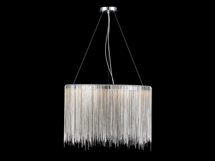 Fountain Ave. Drum Shape LED Pendant by Avenue Lighting - view 4