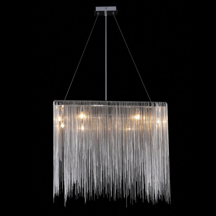 Fountain Ave. Square LED Chandelier by Avenue Lighting - view 7