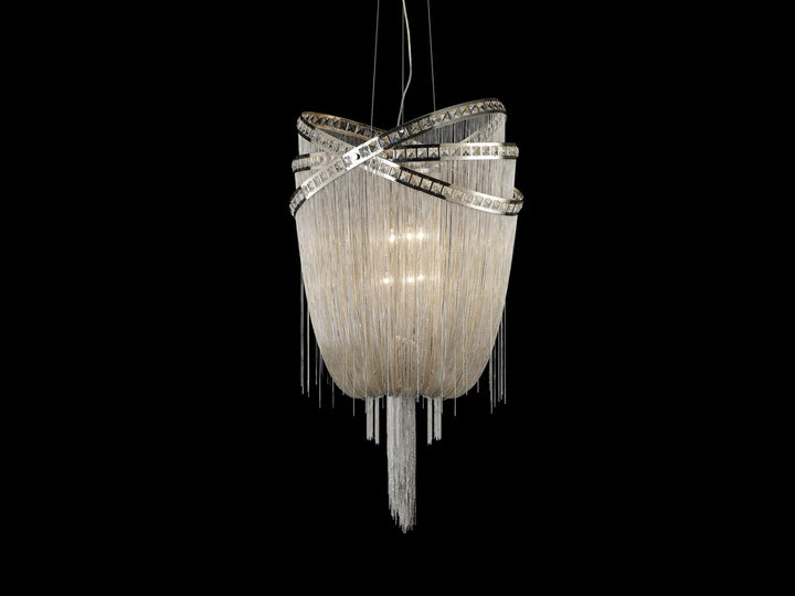 Wilshire Blvd. Jewelry Chain Chandelier by Avenue Lighting - view 11
