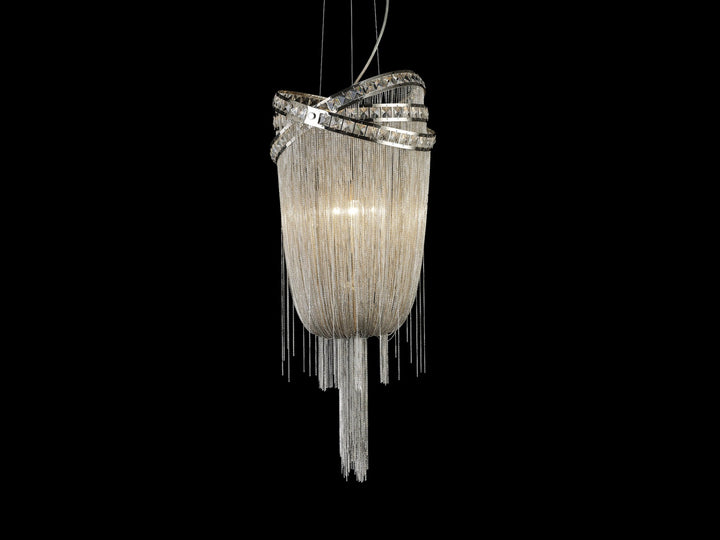 Wilshire Blvd. Jewelry Chain Chandelier by Avenue Lighting - view 29