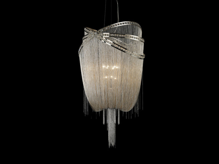 Wilshire Blvd. Jewelry Chain Chandelier by Avenue Lighting - view 20