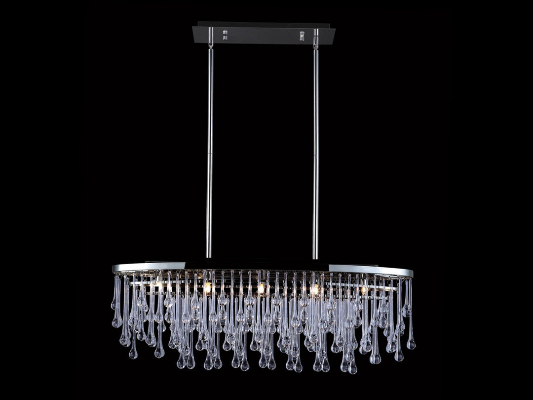 Hollywood Blvd. Oval Chandelier by Avenue Lighting - view 5