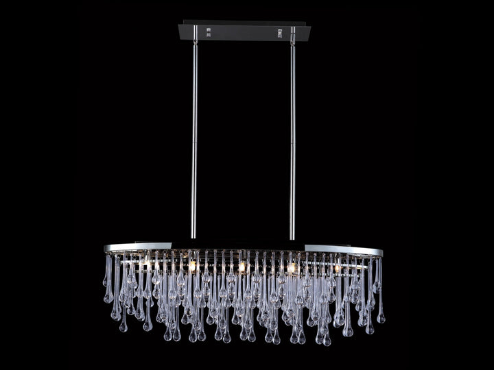 Hollywood Blvd. Oval Chandelier by Avenue Lighting - view 5