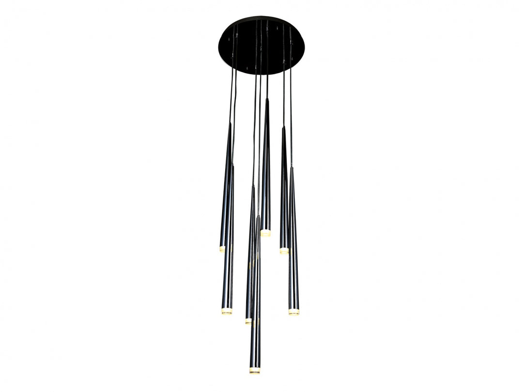 Highland Chandelier in Black by Avenue Lighting