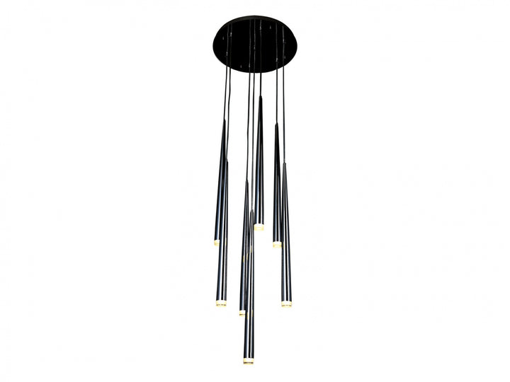 Highland Chandelier in Black by Avenue Lighting