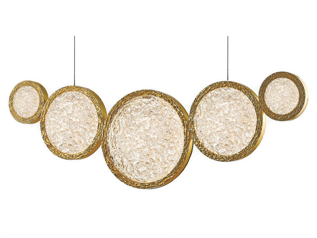 Bottega 5-Ring LED Chandelier by Avenue Lighting - view 5